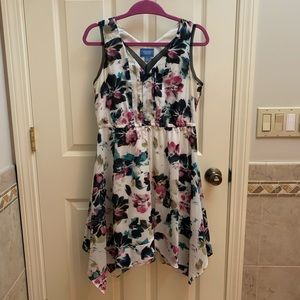 Vera Wang floral dress
